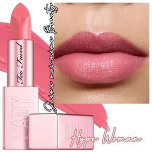 Too Faced Lady Bold Lipstick - Hype Woman (Warm Mauve Pink)